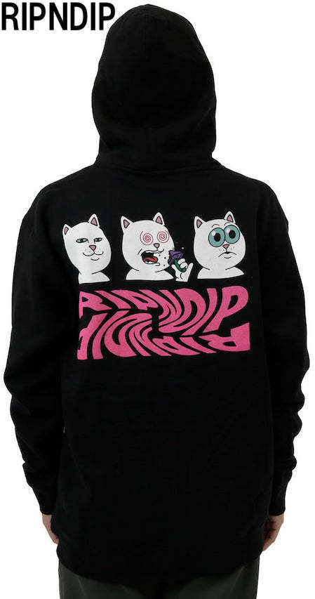 Ripndip Shroom Diet Pullover Hoodie Black パーカー