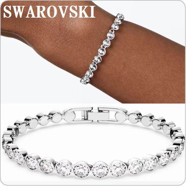 SWAROVSKI スワロフスキー Tennis ブレスレット 追跡送料関税込
