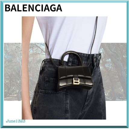 ショルダーバッグ・ポシェット Balenciaga HOURGLASS SHOULDER BAG BALENCIAGA】x adidas Hourglass chain wallet ☆関税送料込み