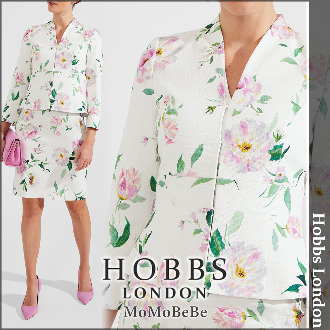 【国内発送・関税込】Hobbs Londonフローラルツイードジャケット
