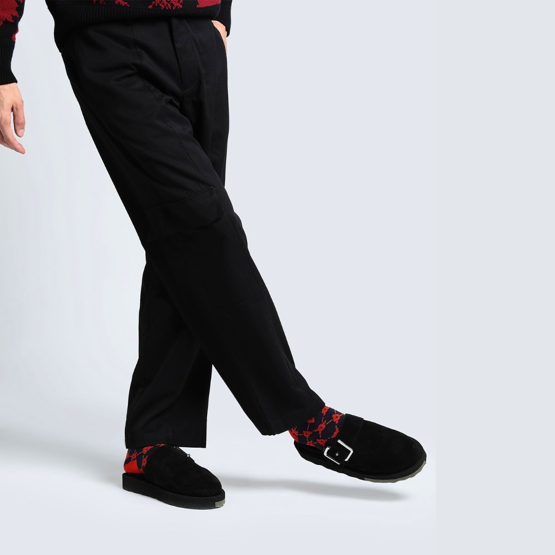 【Off-White】ミュール＆サボサンダル スエード加工 OFF-WHITE™ | ミュール＆サボサンダル ブラック メンズ | YOOX