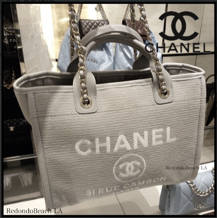 【大人お洒落な限定カラー】CHANEL★トートバック M★ポーチ付き