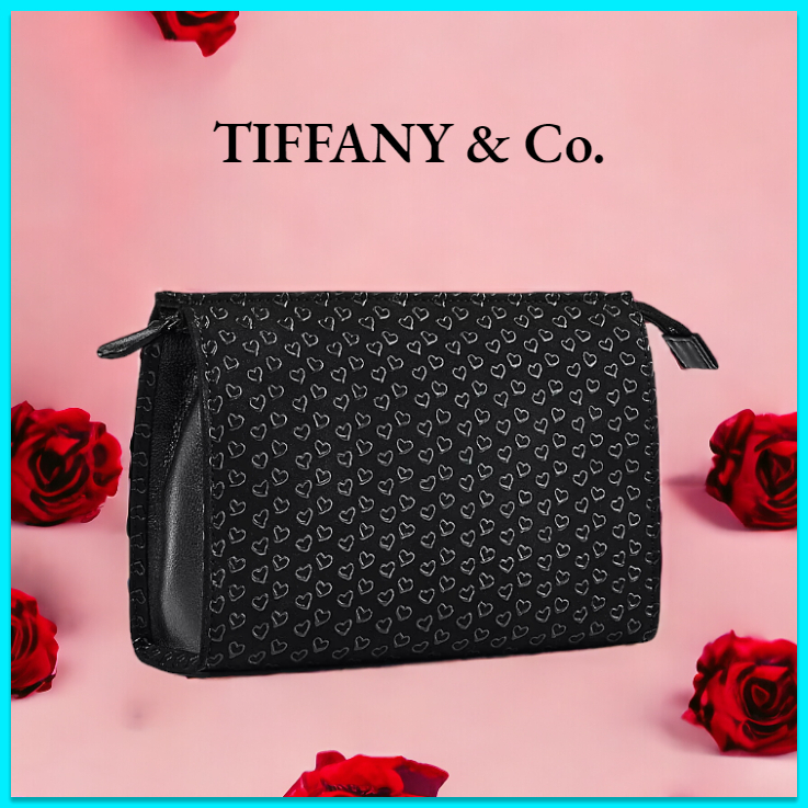 超レア♪限定再入荷☆Tiffany&Co.☆オープンハート ジップポーチ