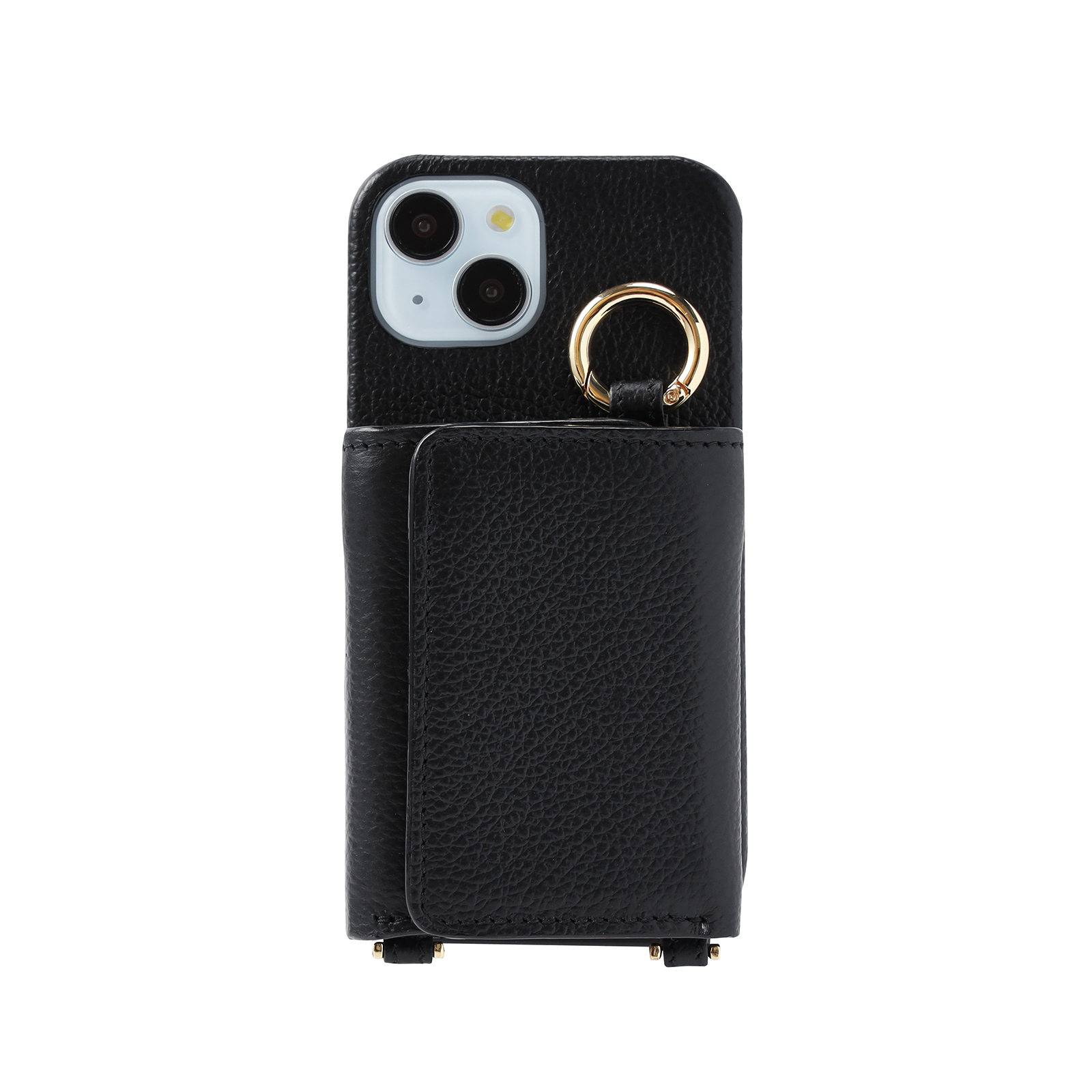 【iPhone15 plus】本革 ショルダー レザー ウォレット ケース