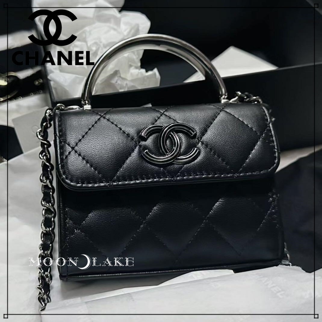 ≪24C★≫CHANEL チェーンクラッチ ハンドル