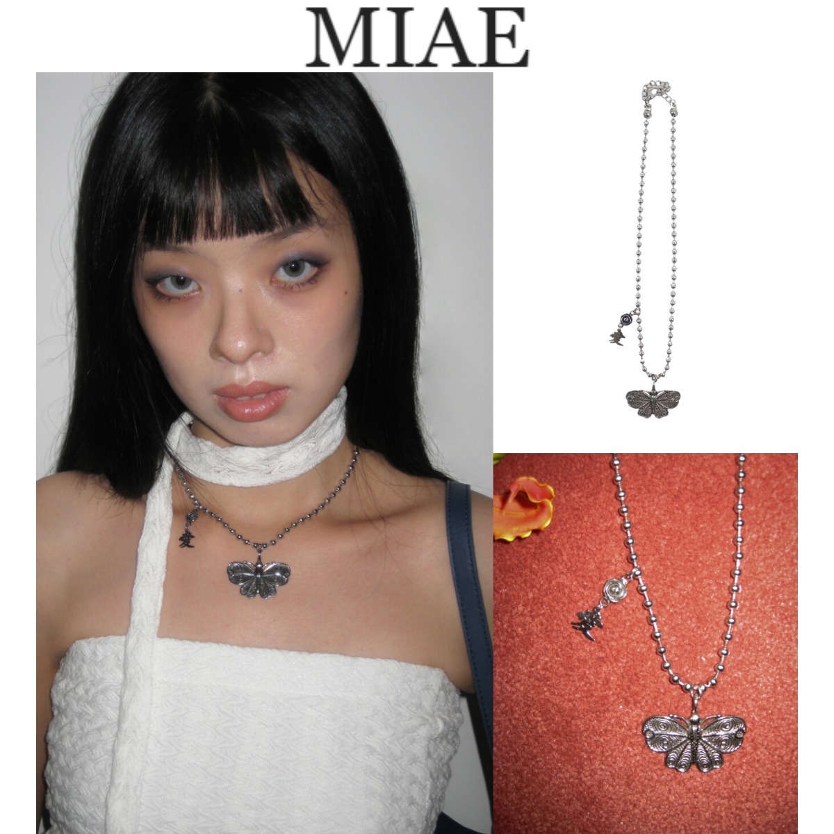 【MIAE】蜂蝶隨香 necklace