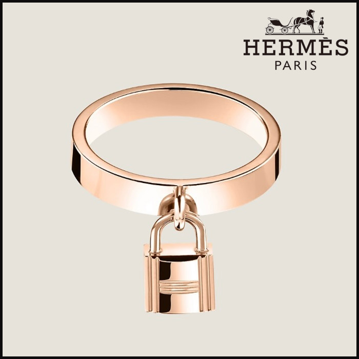 ■素敵【 HERMES 】リング Kelly Clochette MM