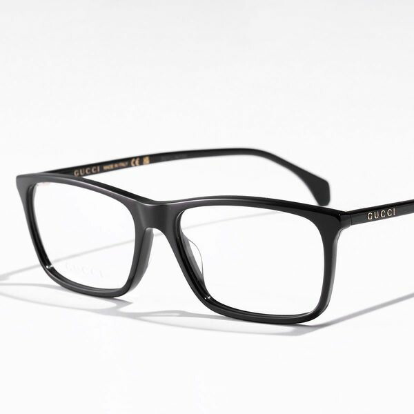GUCCI メガネ GG0553O スクエア型 ロゴ