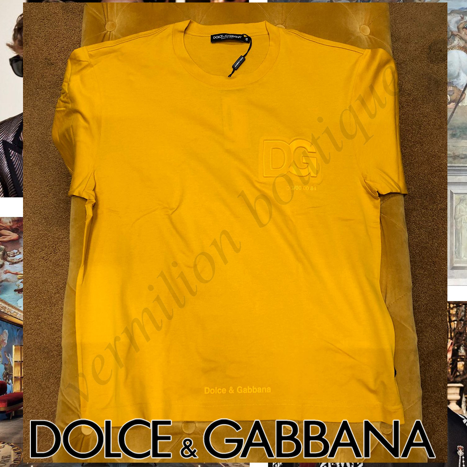 Dolce & Gabbana DGロゴ Tシャツ オレンジ