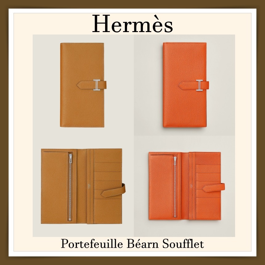 優れた品質 Hermes】ベアンスフレ 長財布 金具シルバー (HERMES/長財布 小物