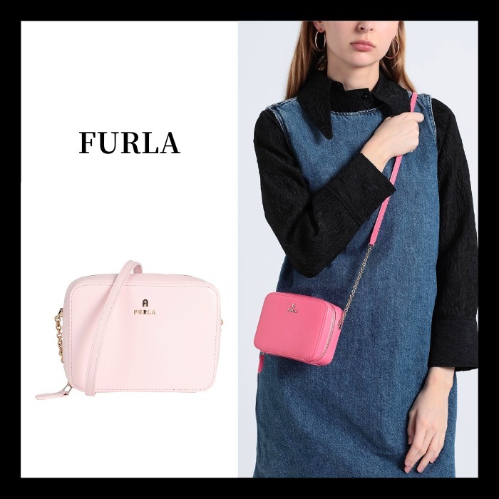 関税送料込【FURLA】ロゴ クロスボディバッグ