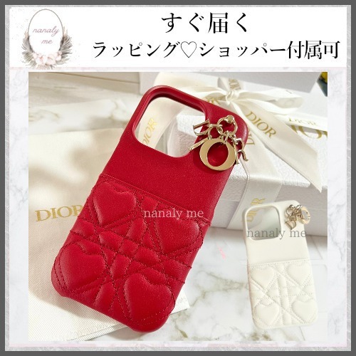 【ギフトに大人気♡】ディオール スマホケース