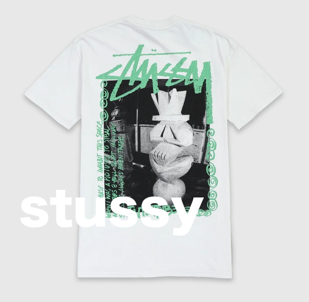 ★豪州発/送関込*stussy*新作*RABBIT HOLE Tシャツ/W-WHITE★