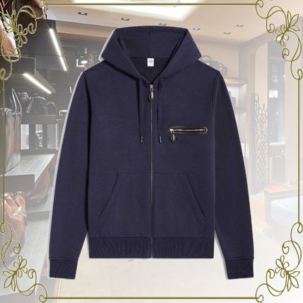 Berluti Hoodies 1 Jour Zipped Hoodie