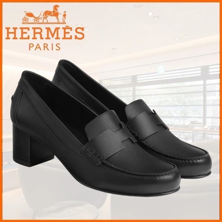 ☆ヒール高５cm☆HERMES Intemporelle50パンプス