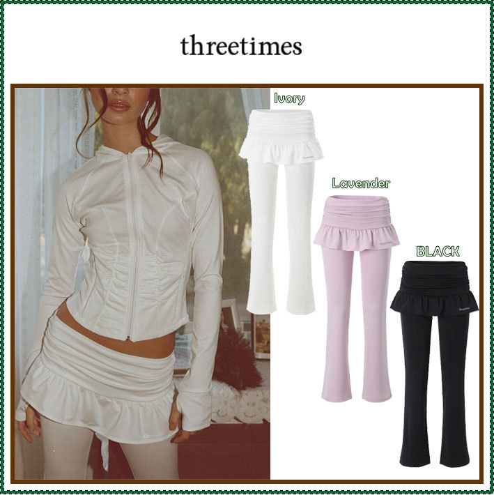 【threetimes】Elfin skirt-pants /追跡付