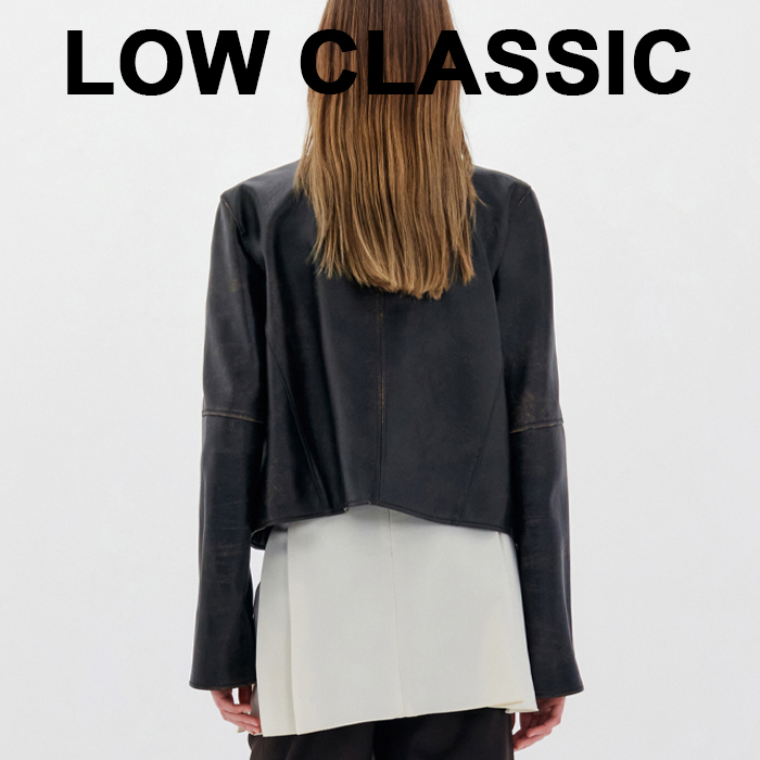 LOW CLASSIC ロウ クラシック リアル レザー ジャケット LOW CLASSIC(ロウ クラシック) レザージャケット・コート