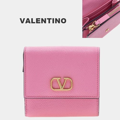 ☆VALENTINO☆Vロゴ 折りたたみ財布 正規品