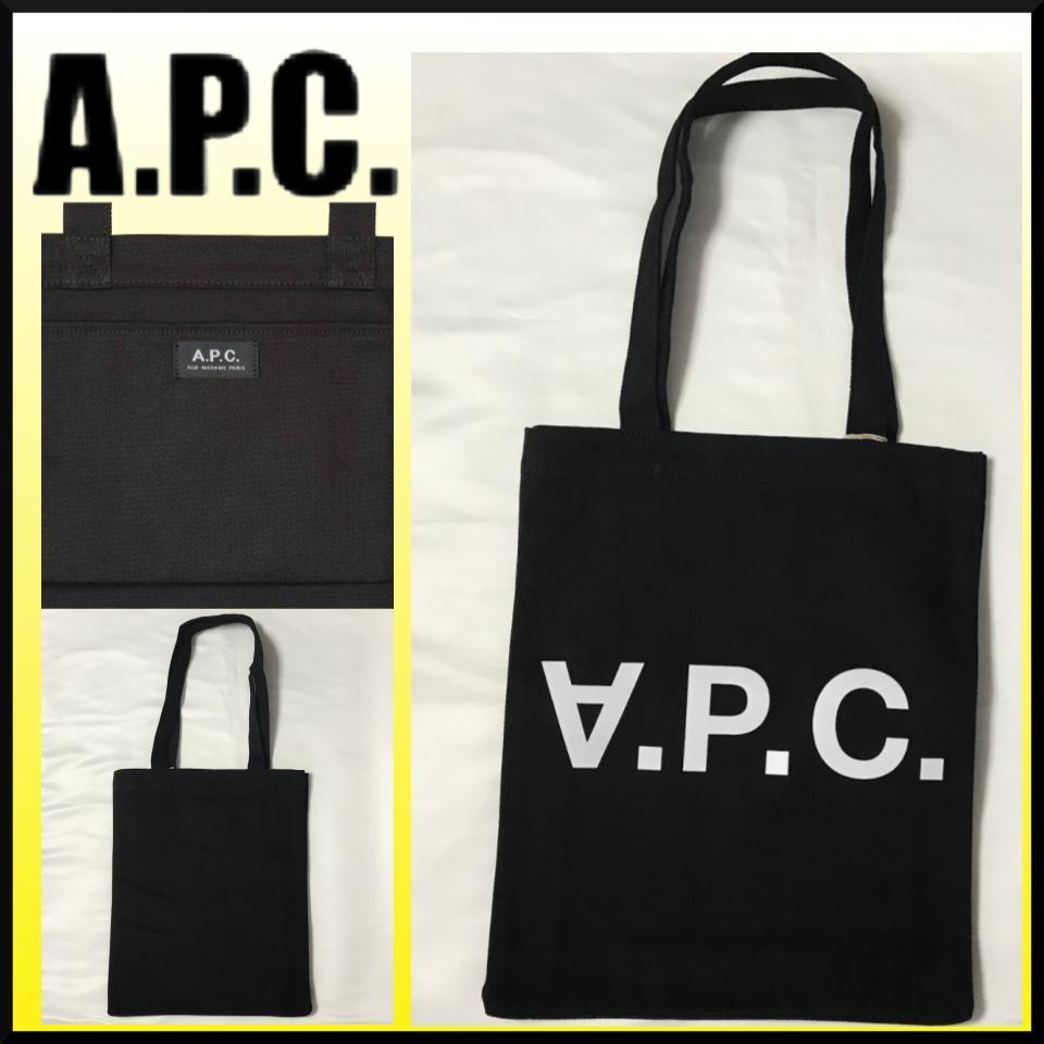 ギフトに最適☆A.P.C. Lou トートバッグ コットン製 直営店買付