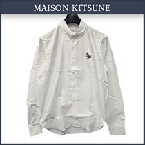 【MAISON KITSUNE】★送料・関税込★フォックスパッチシャツ