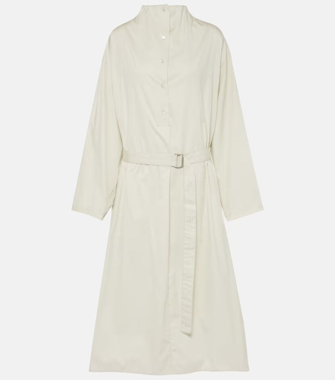 ルメール コットンツイル ロングシャツ ワンピース (LEMAIRE