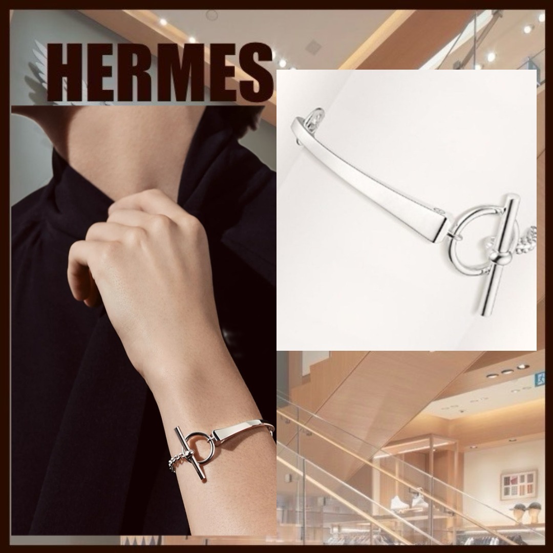 【Hermes】ギフト◎ シルバー ブレスレット ネックレス エルメス