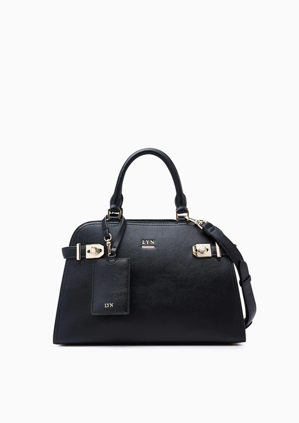 LYN トップハンドルバッグ キャンバス風 トートバッグ 2WAY LYN トップハンドルバッグ キャンバス風 トートバッグ 2WAY