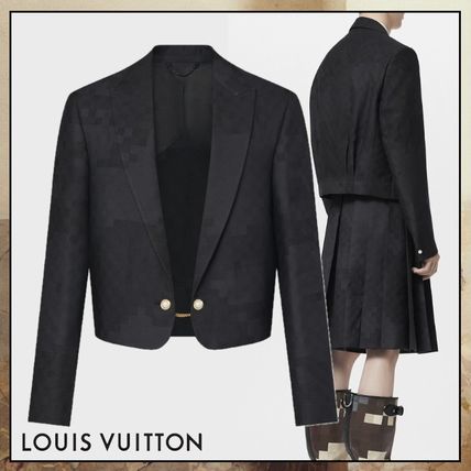 ◆シック【 Louis Vuitton 】クロップド トレンチジャケット クロップドジャケット Louis Vuitton(ルイヴィトン) - 海外通販