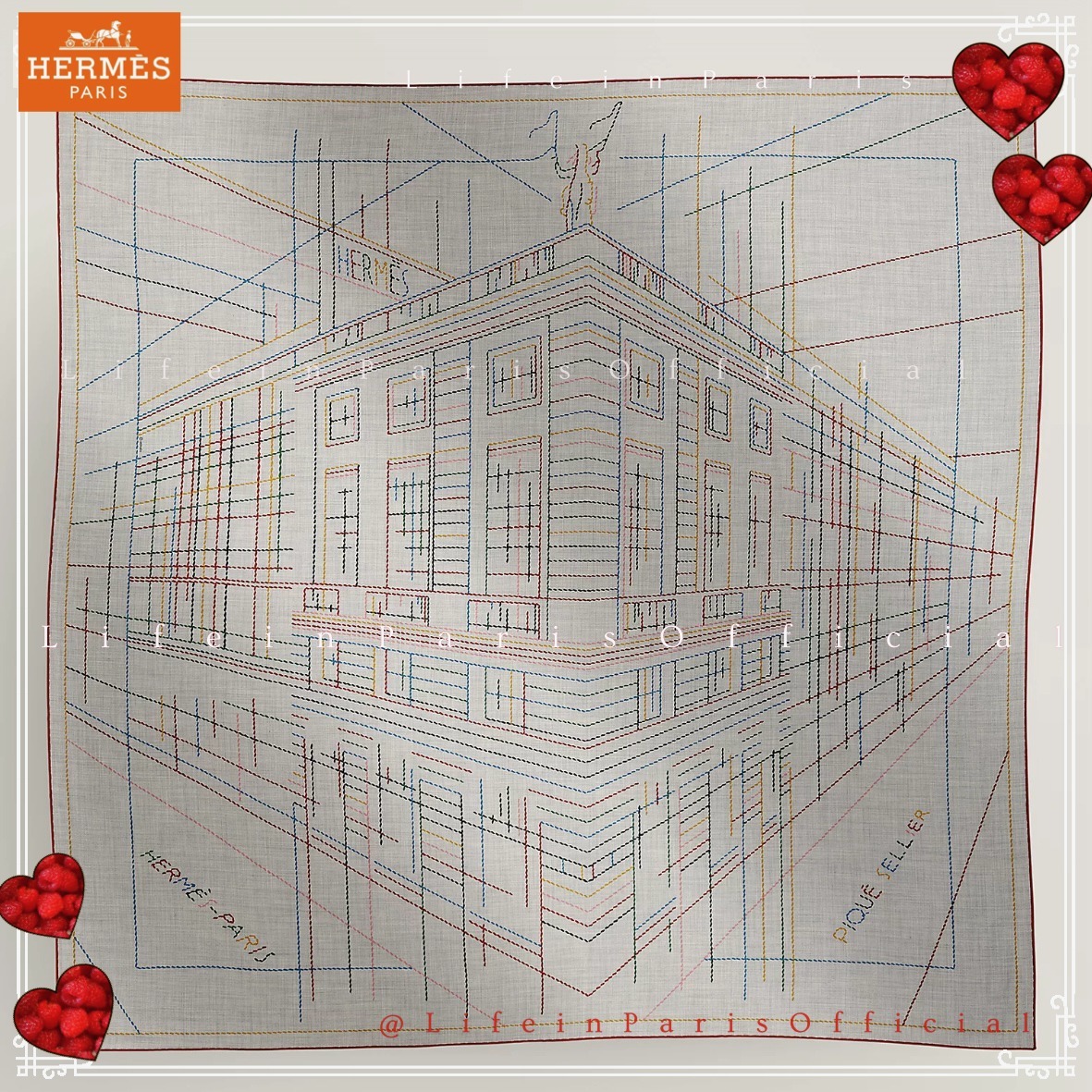 カシシル エルメス ピケ セリエ♡ナチュラル系2色の比較 (HERMES