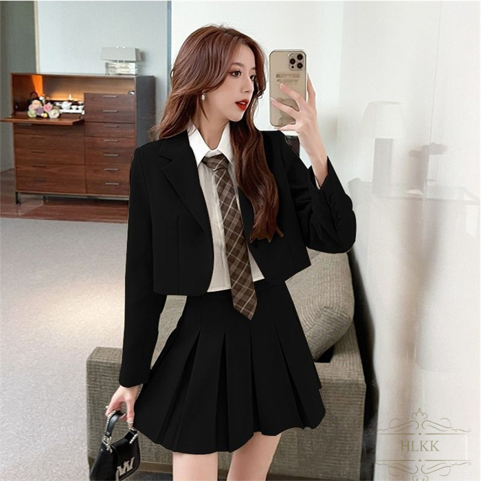 韓国 制服 3色 S-L 子供服 入学式 ブレザーコスプレ 23zm816