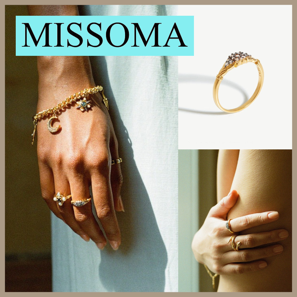 ★MISSOMA★ ハリス リード ギルデッド パヴェ リング