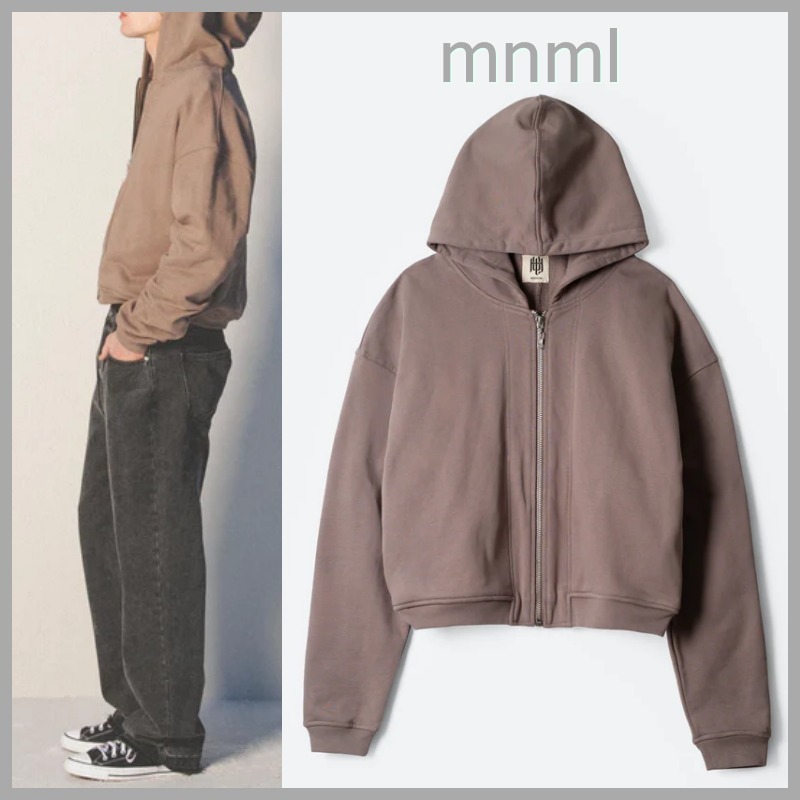 【MNML】 パーフェクト ジップアップ パーカー *送料/関税込み*