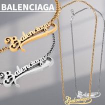 関税込★ギフトにも【BALENCIAGA】TYPO VALENTINEネックレス