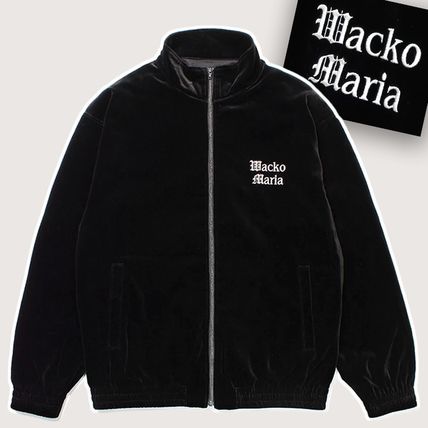 WACKO MARIA Track Cotton Logo Track Jackets