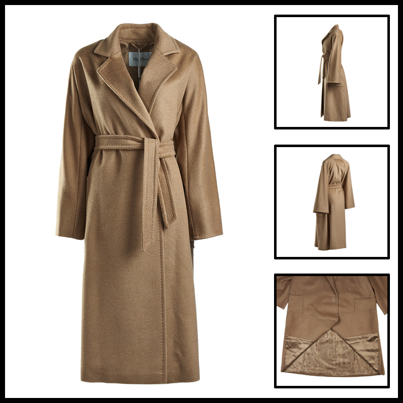 ★送料関税込★Max Mara OLEA ウール ベルテッド ロングコート