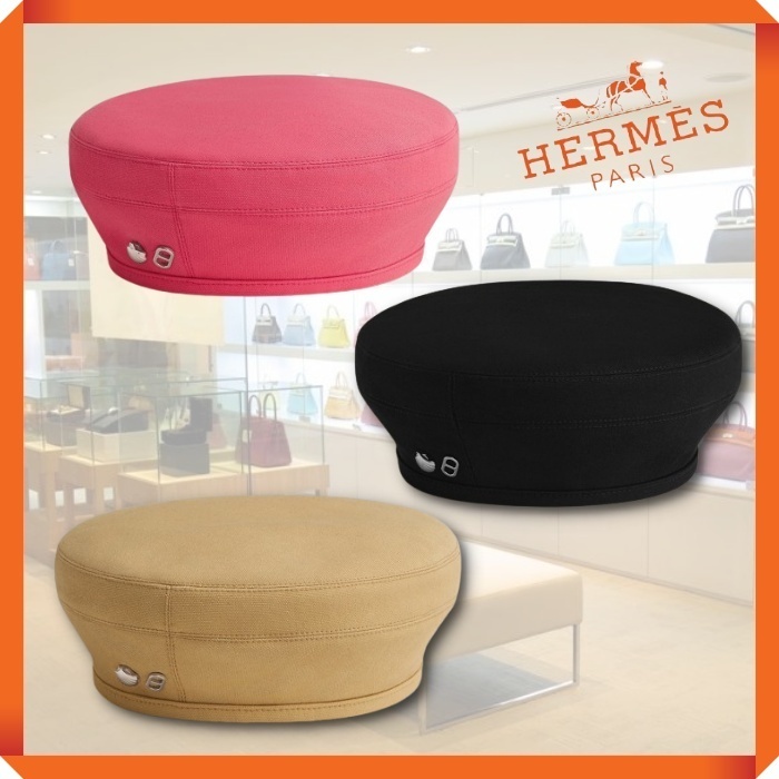可愛い♪HERMES☆《Saint-Honore Seashell》ベレー帽