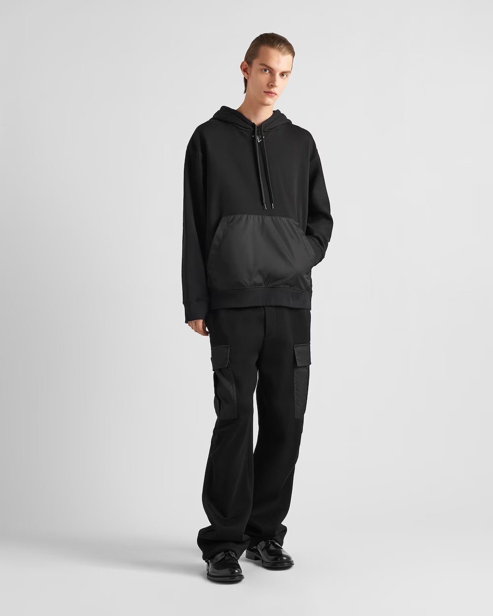 23AW】新作 コットンフリース フーディー ◇プラダ◇人気 (PRADA