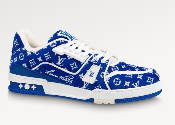 『Louis Vuitton』 LV Trainer Sneaker ブルー