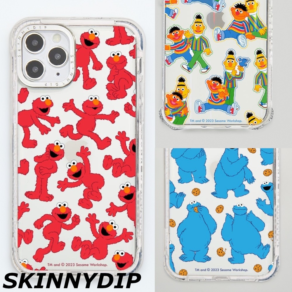 【SKINNYDIP】SESAME STREET X SKINNYDIP SHOCK IPHONEケース