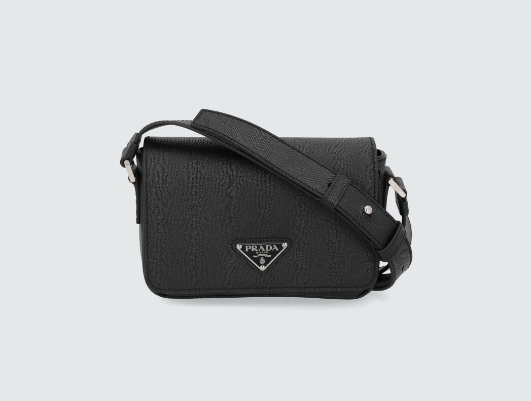 PRADA】サフィアーノレザー ショルダーバッグ (PRADA/ショルダー