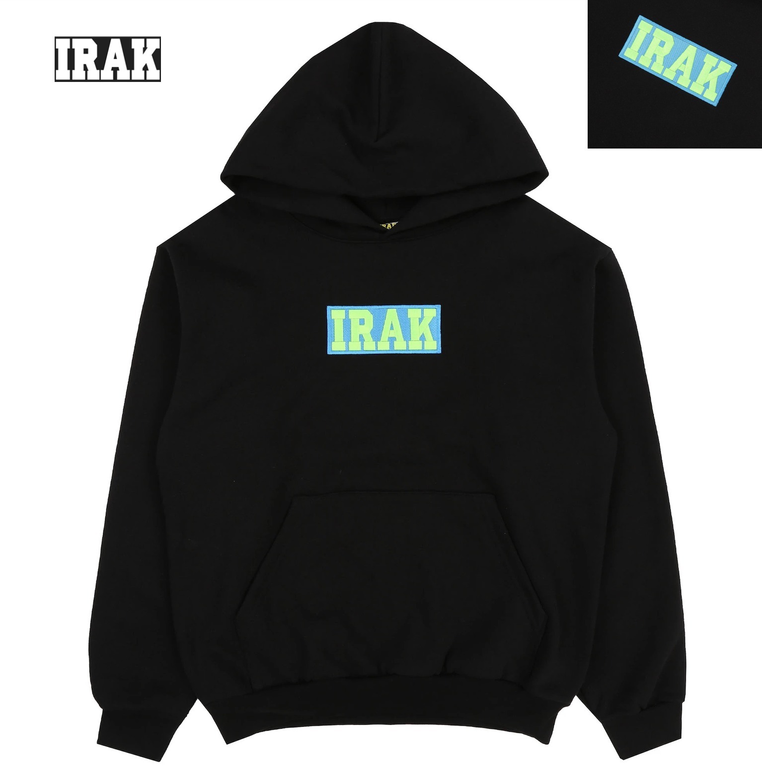 *新作アイテム* IRAK Neon Logo Hoodie