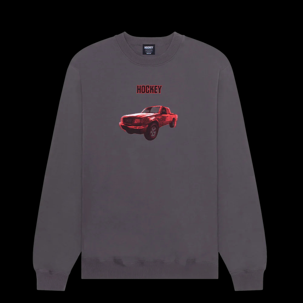 【HOCKEY】 RED RANGER CREWNECK CHARCOAL