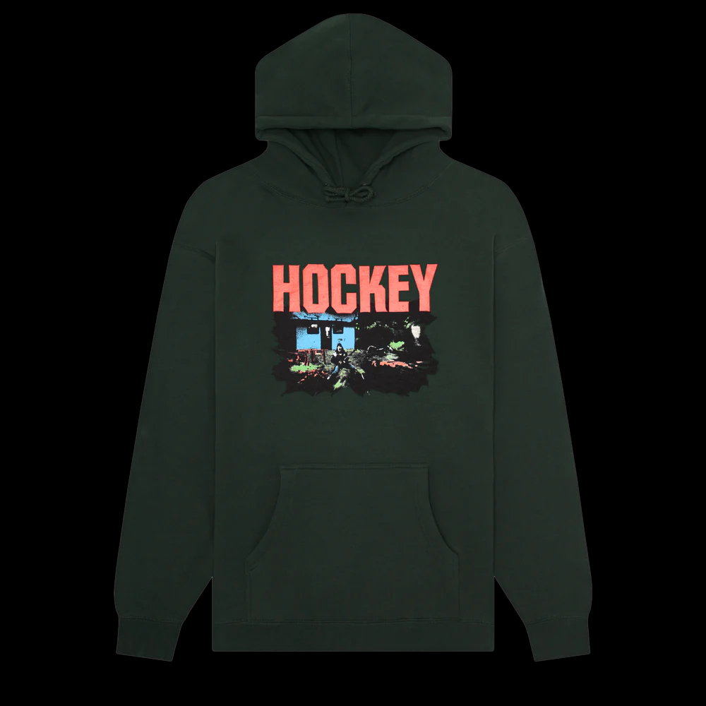 【HOCKEY】 RAW MILK HOODIE FOREST GREEN