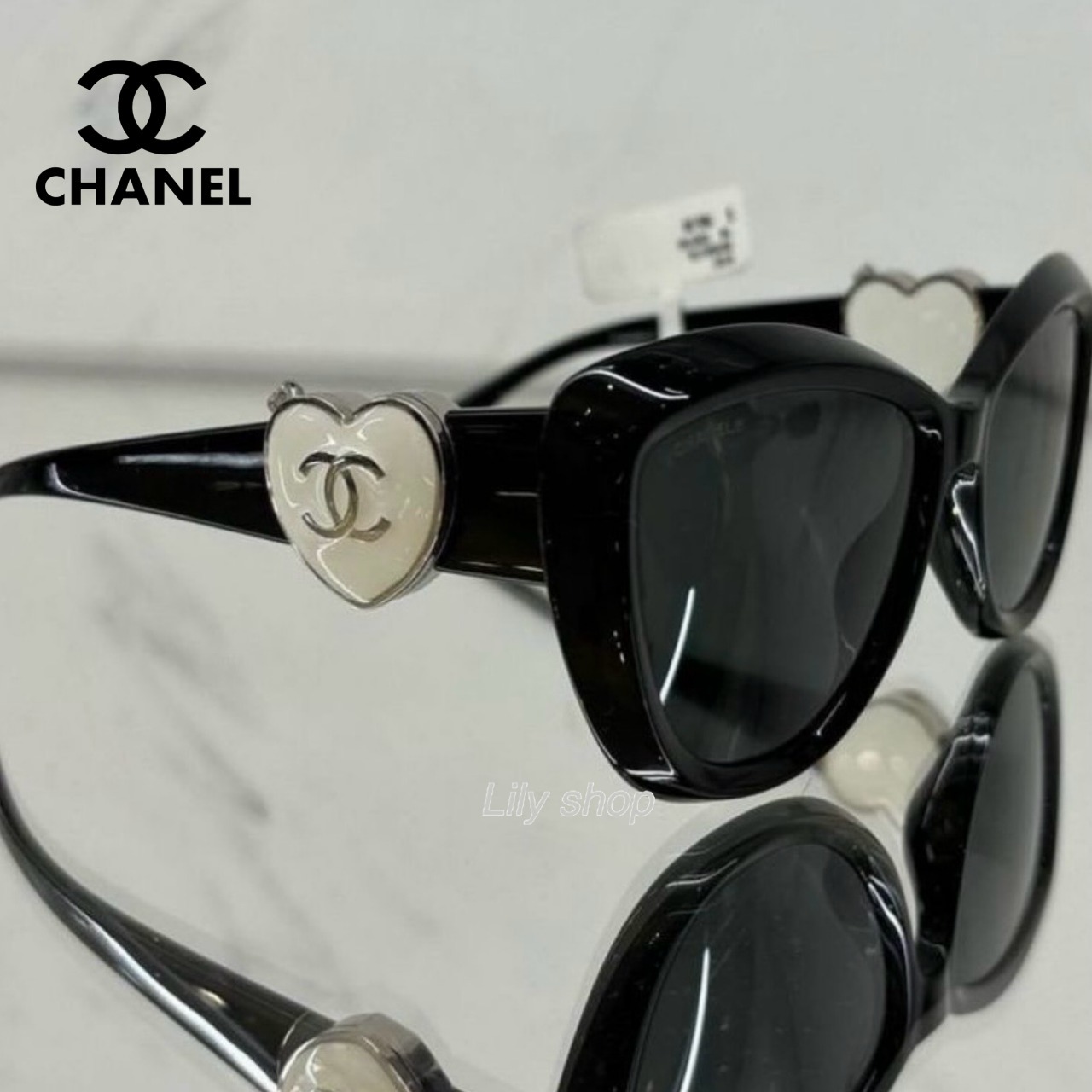 【甘美なハート付♡】CHANEL サングラス