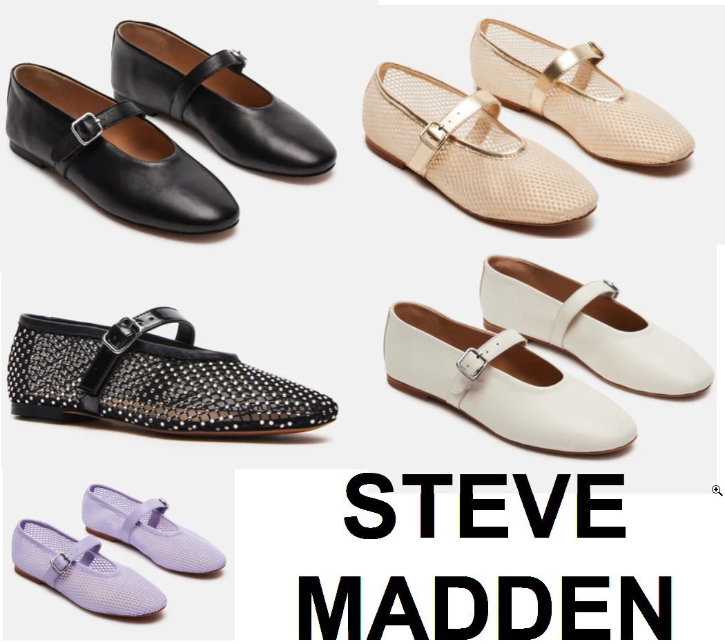 シンプル人気】STEVE EMERSON Dreamingバレーシューズフラット