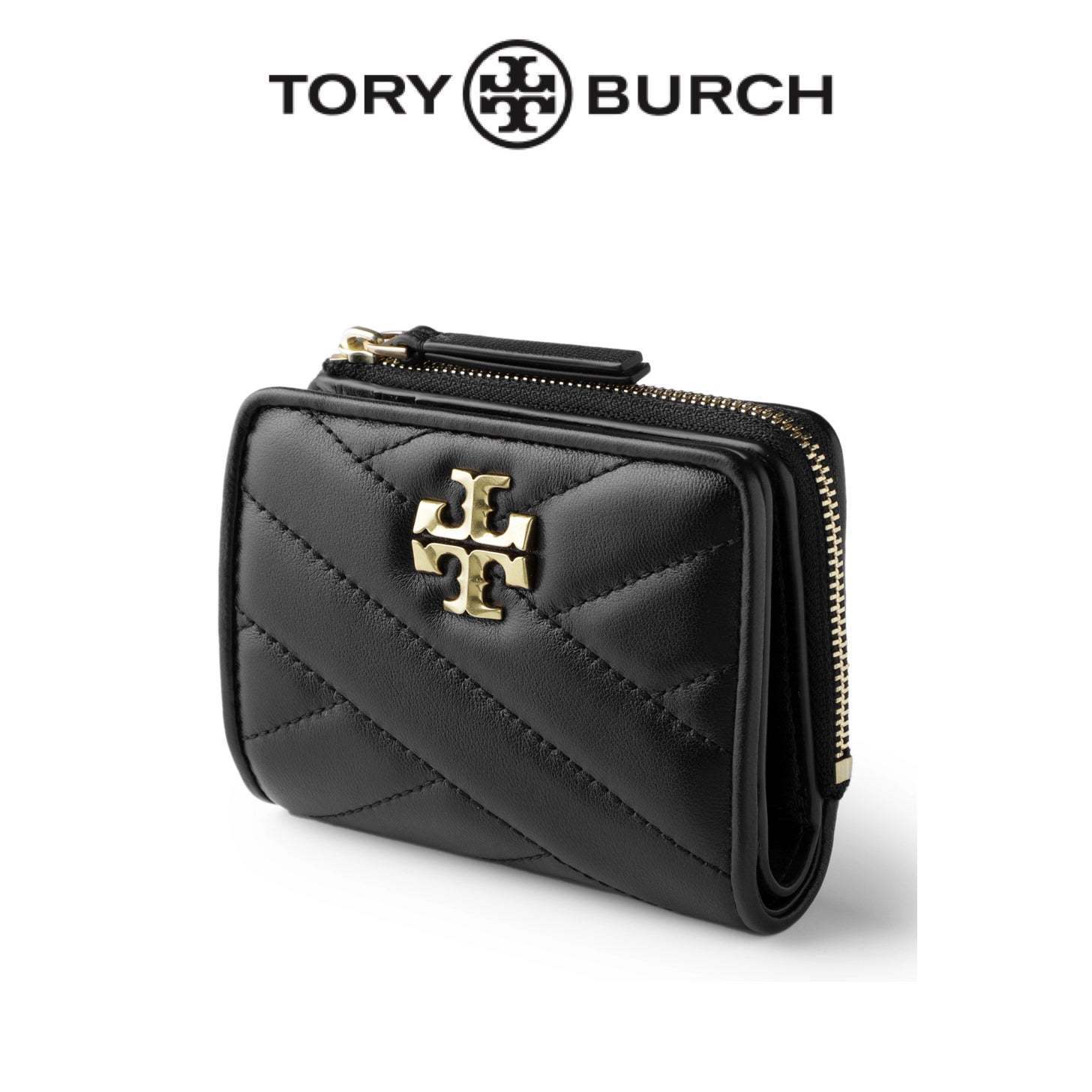 ★ TORY BURCH ★ KIRA CHEVRON BI FOLD WALLET 折財布