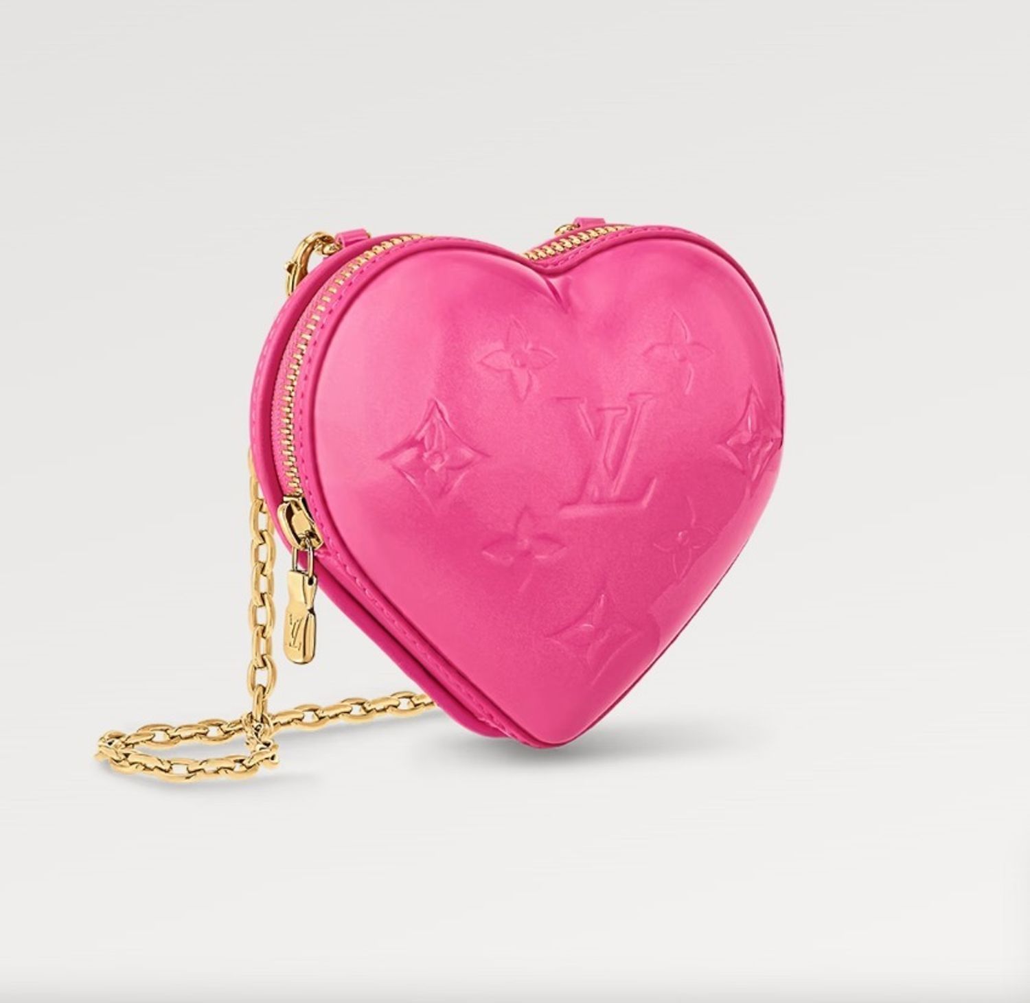 《可愛い/ハートデザイン》LOUIS VUITTON チェーンバッグ