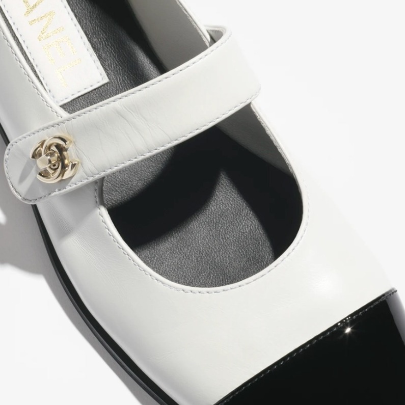 《24SS★》CHANEL メリージェーン ターンロック