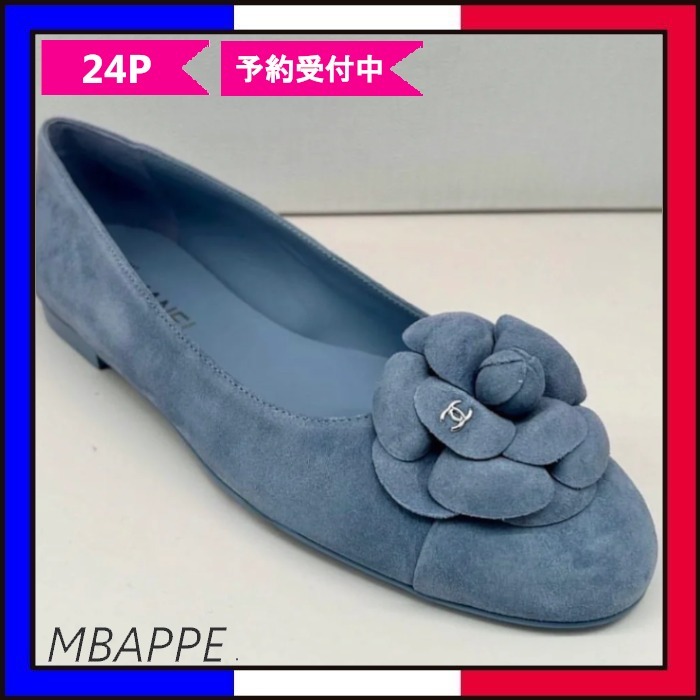 《24P》カメリアがキュート♪【CHANEL】シャネル バレリーナ