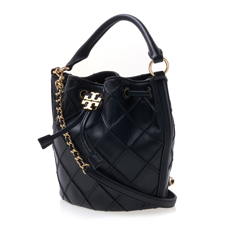 関税負担なし☆Tory Burch フレミング ソフト バケットバッグ